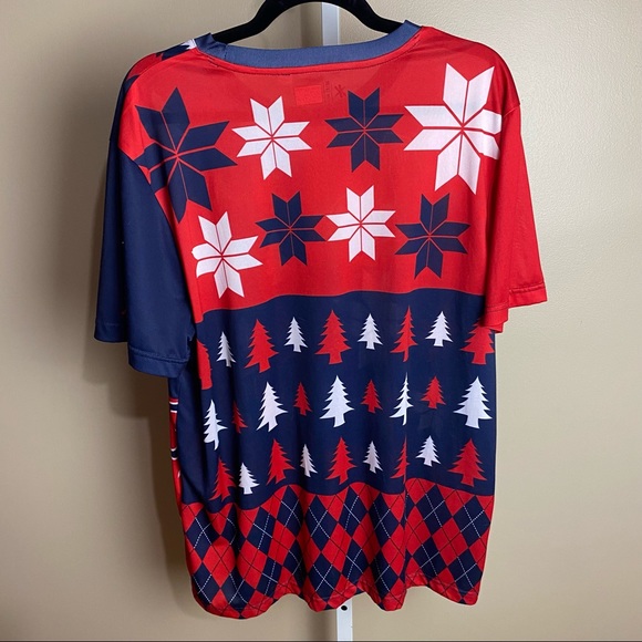 KLEW Boston Red Sox short-sleeve shirt, size XL, cool patterns on shirt - Picture 6 of 11